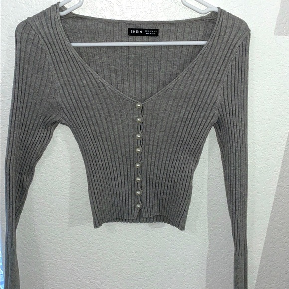SHEIN Sweaters - Long sleeve button up sweater